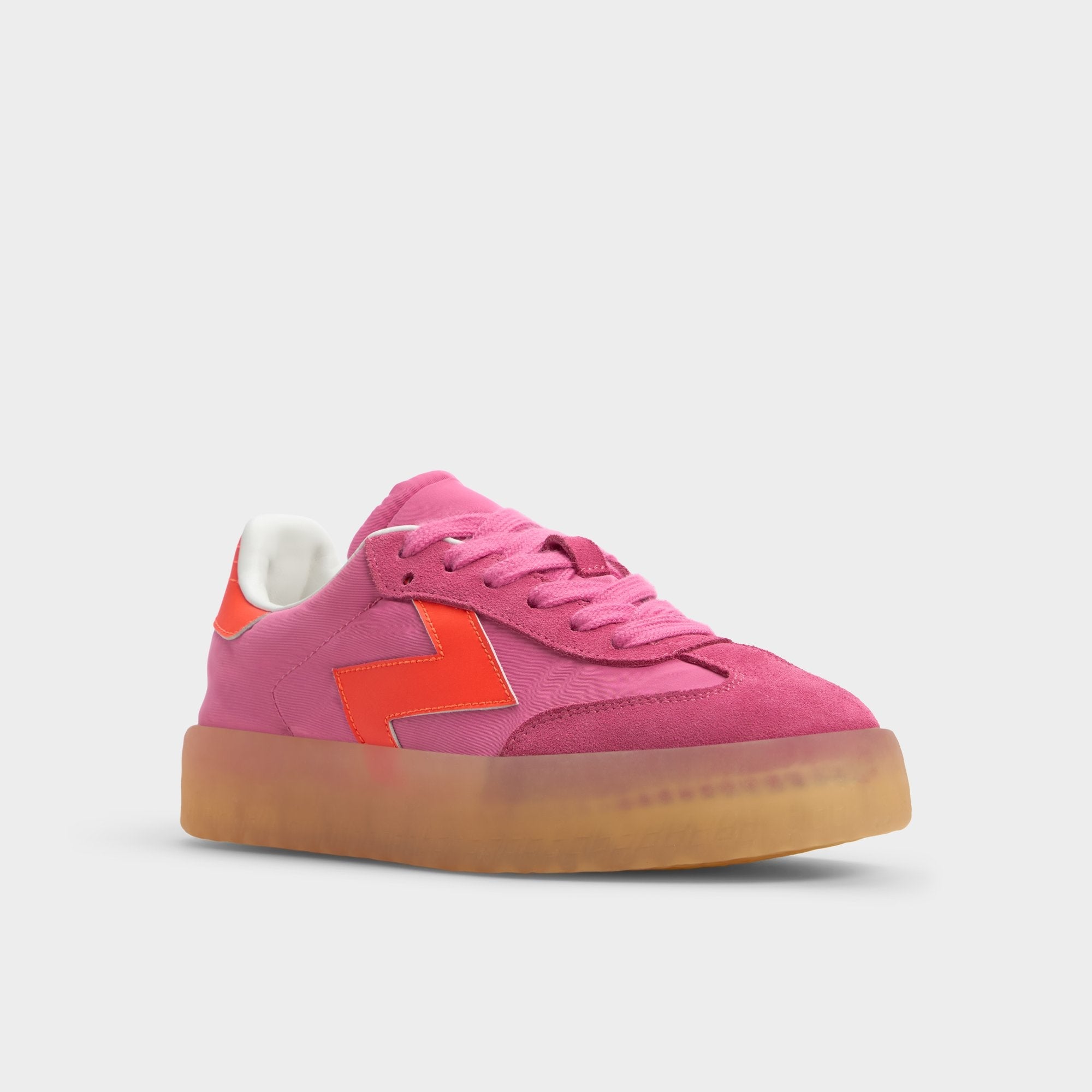 Aldo Retrostep Bright Pink Women's Low top sneakers - Low top sneaker, Jogger sole