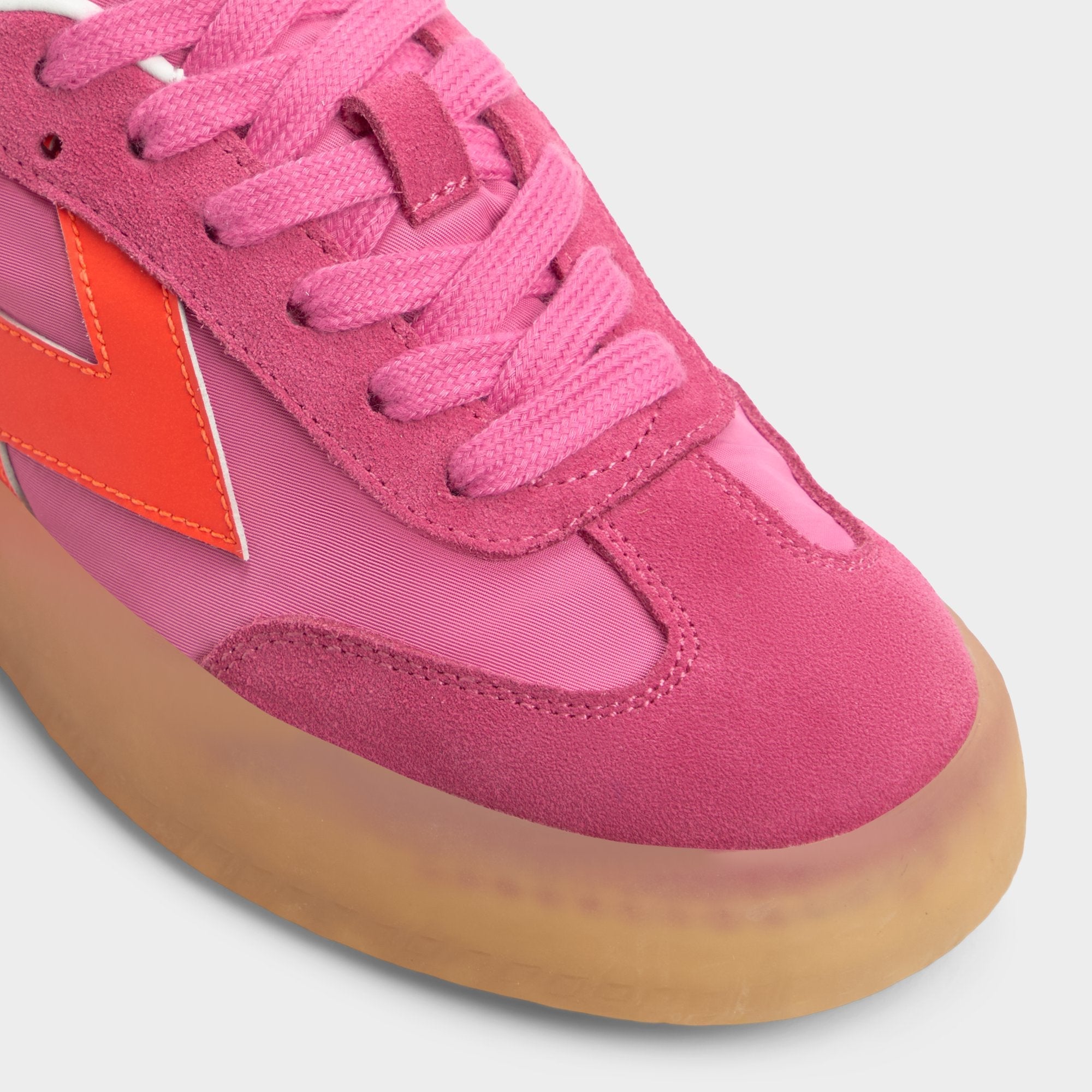 Aldo Retrostep Bright Pink Women's Low top sneakers - Low top sneaker, Jogger sole