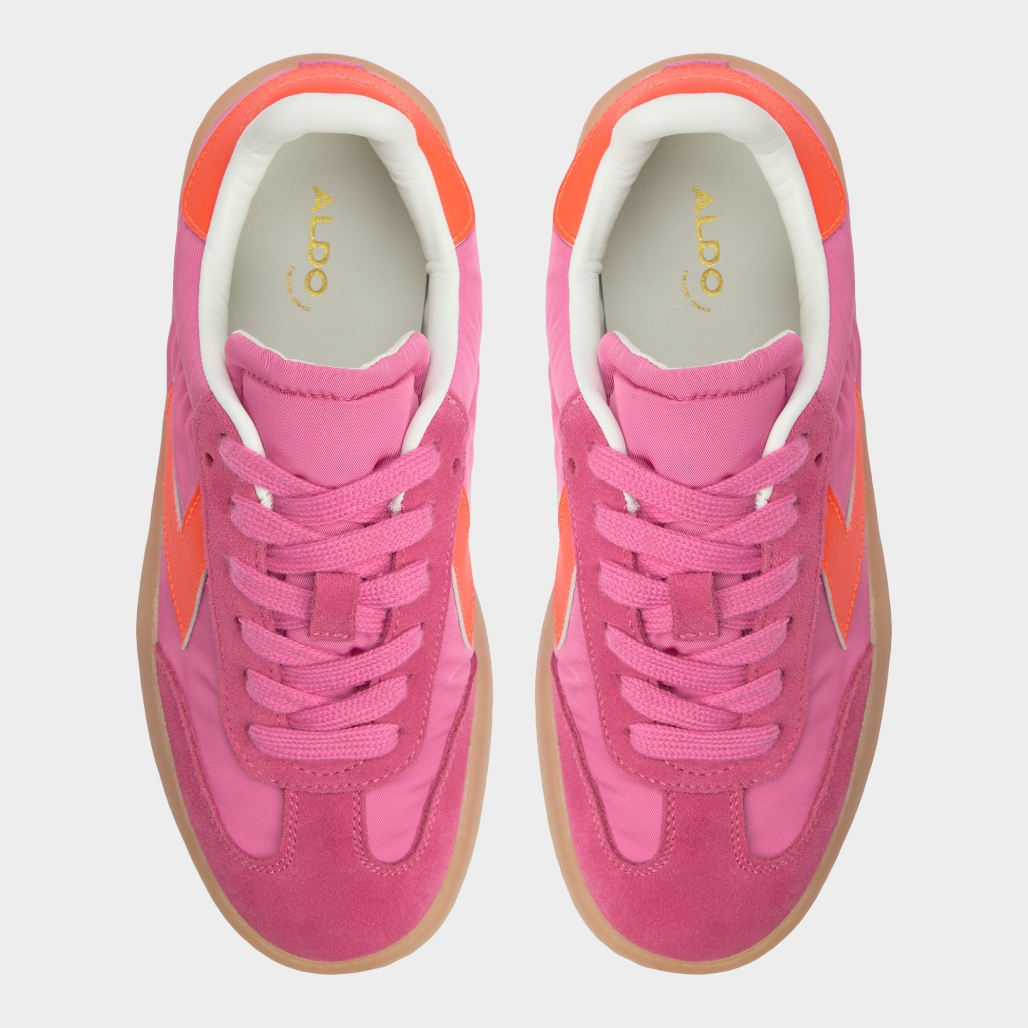 Aldo Retrostep Bright Pink Women's Low top sneakers - Low top sneaker, Jogger sole