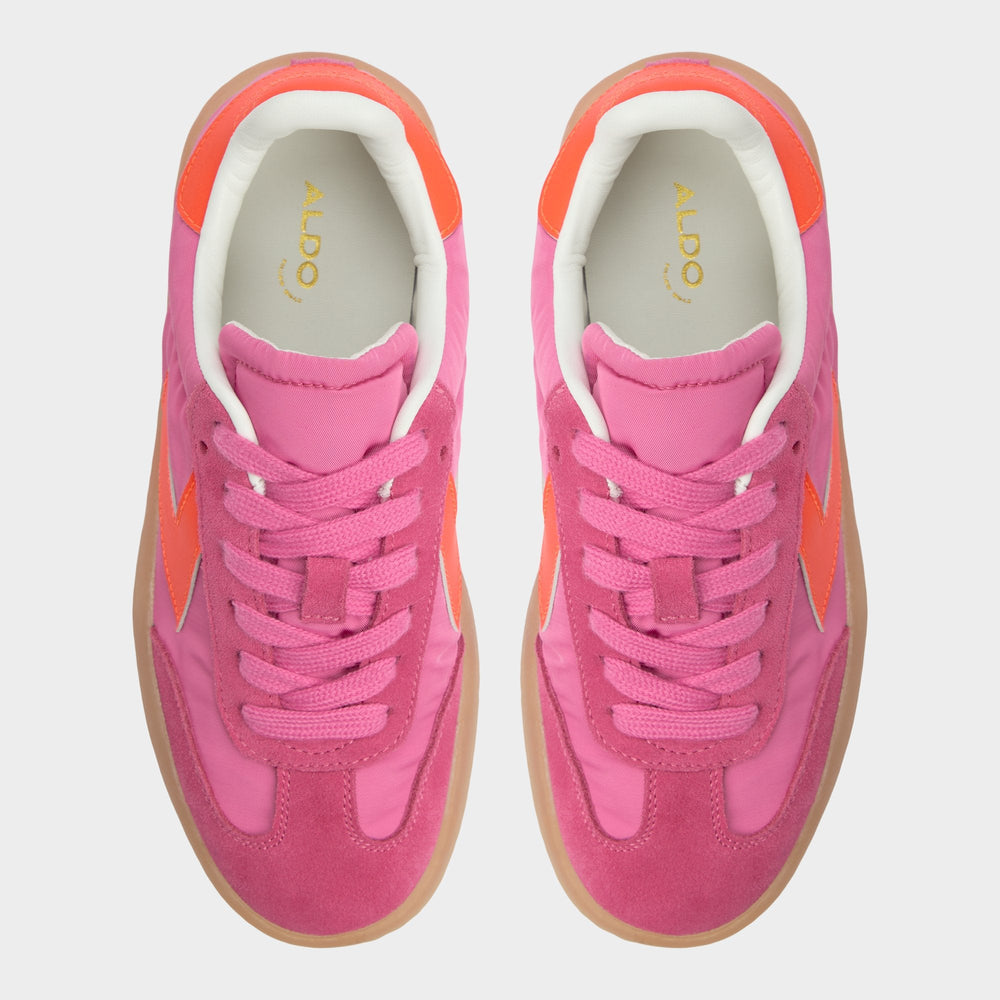 Aldo Retrostep Bright Pink Women's Low top sneakers - Low top sneaker, Jogger sole