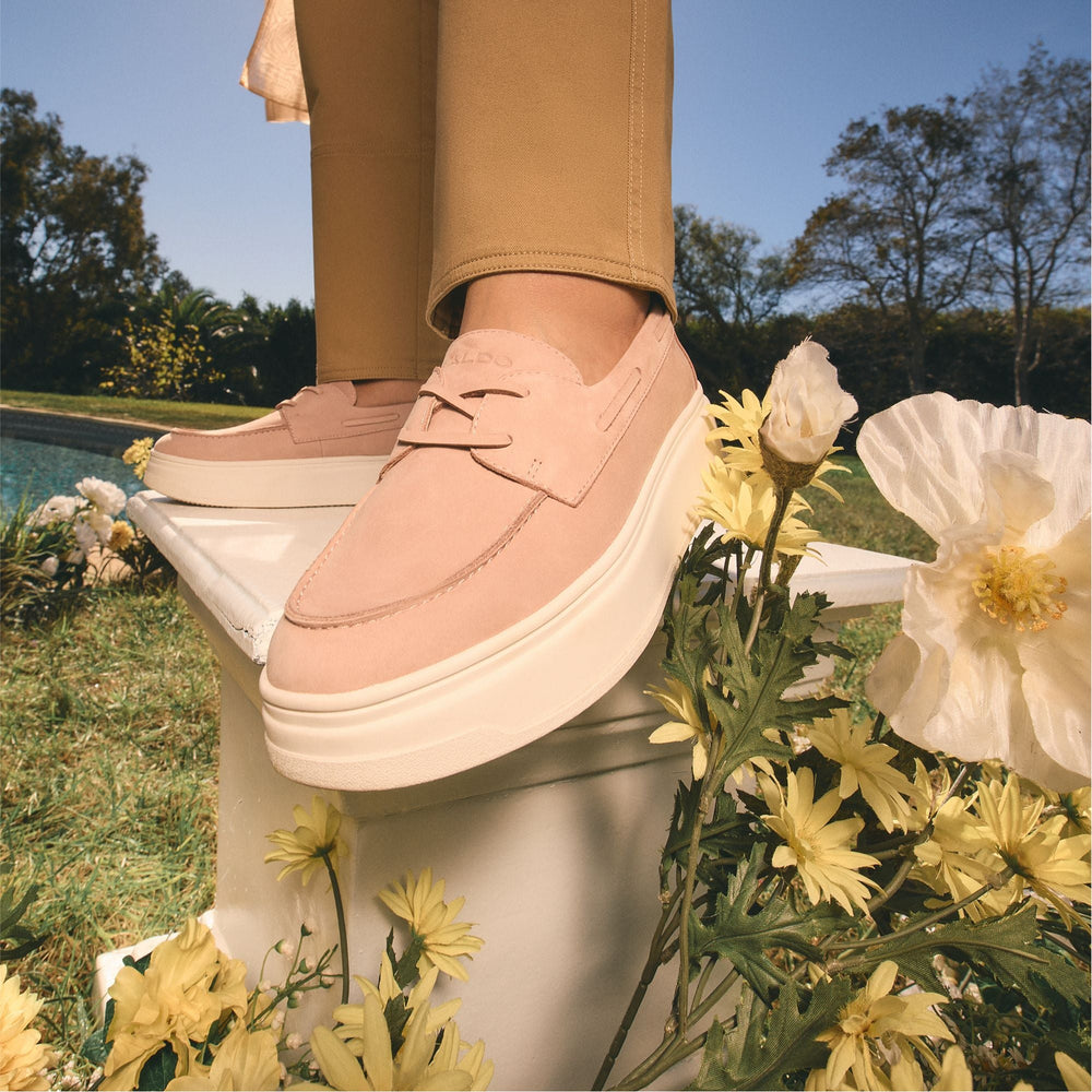 Aldo Wildbreeze Other Pink Women's Slip on sneakers - Boat shoe, Platform