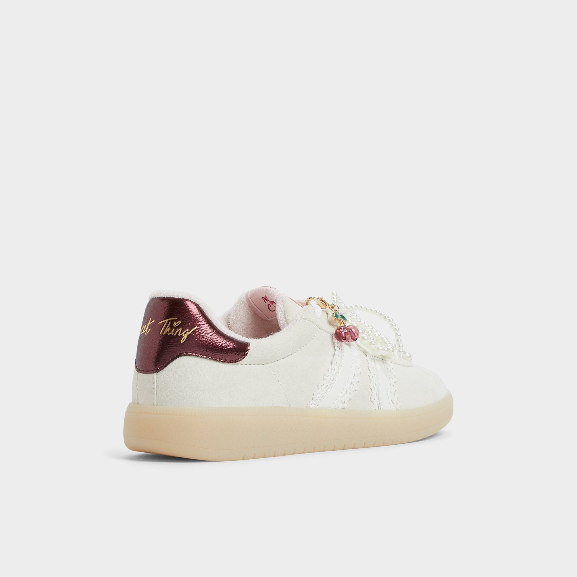 Aldo Sweetthing White/Bone Women's Low top sneakers - Low top sneaker, Cup sole