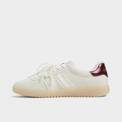 Aldo Sweetthing White/Bone Women's Low top sneakers - Low top sneaker, Cup sole