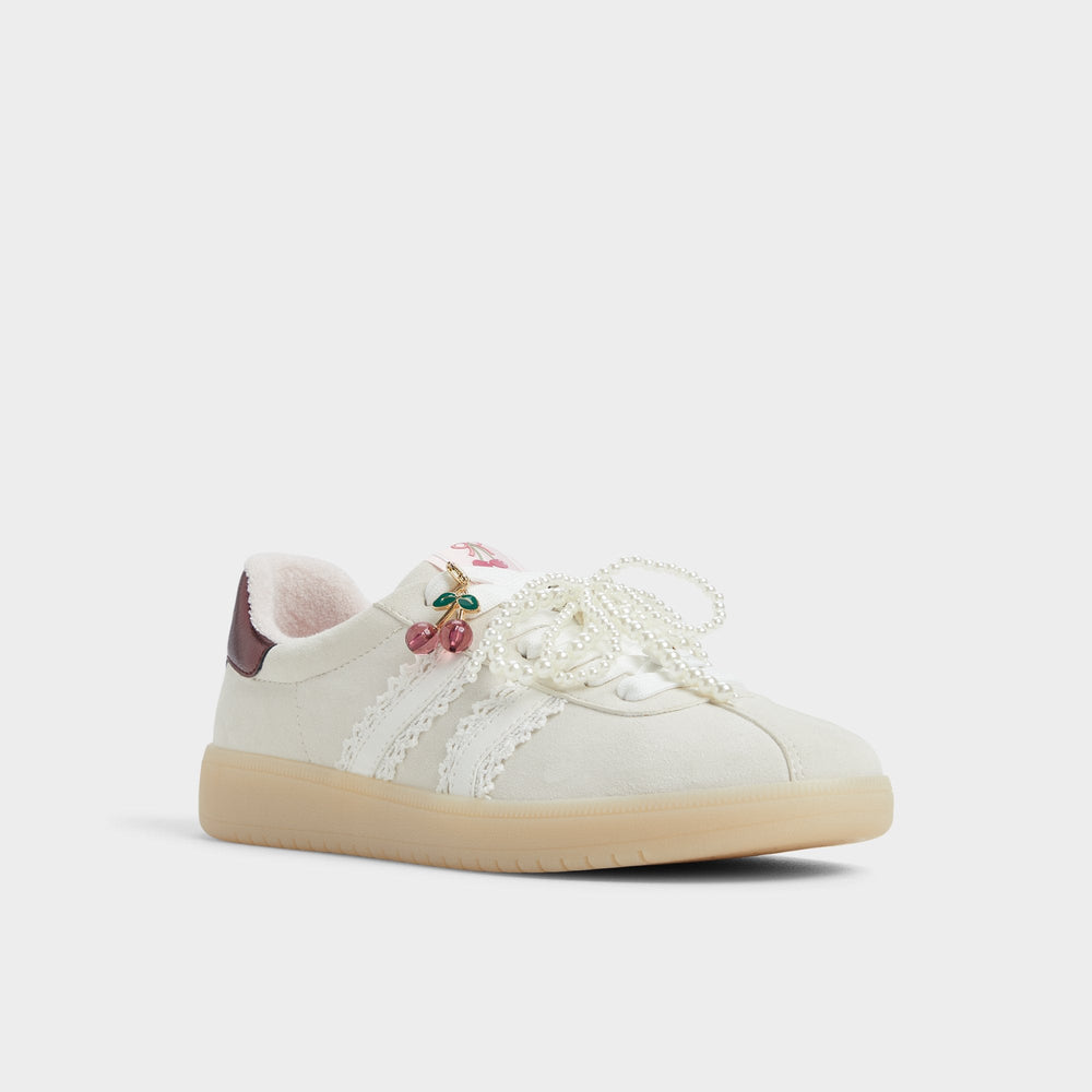 Aldo Sweetthing White/Bone Women's Low top sneakers - Low top sneaker, Cup sole