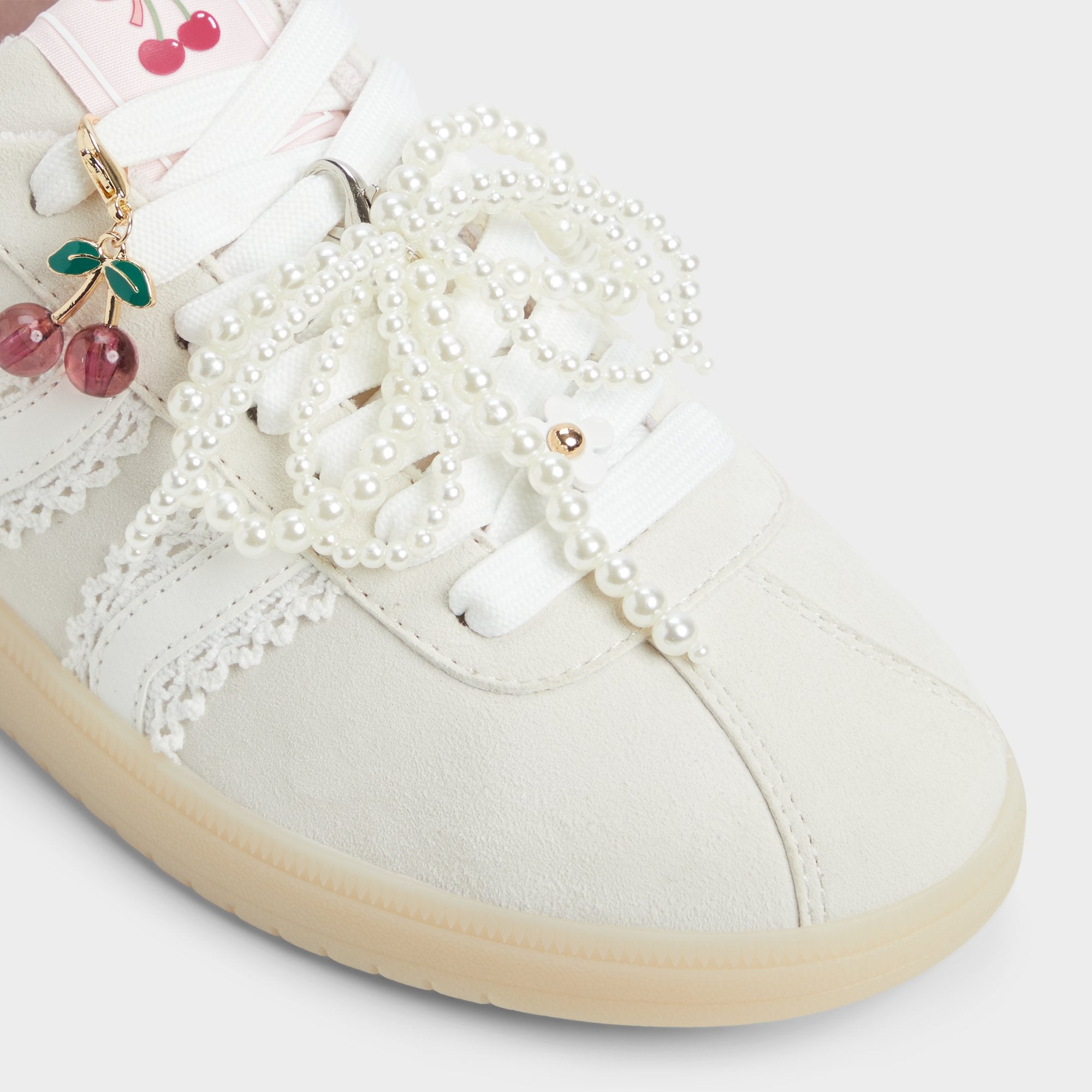 Aldo Sweetthing White/Bone Women's Low top sneakers - Low top sneaker, Cup sole