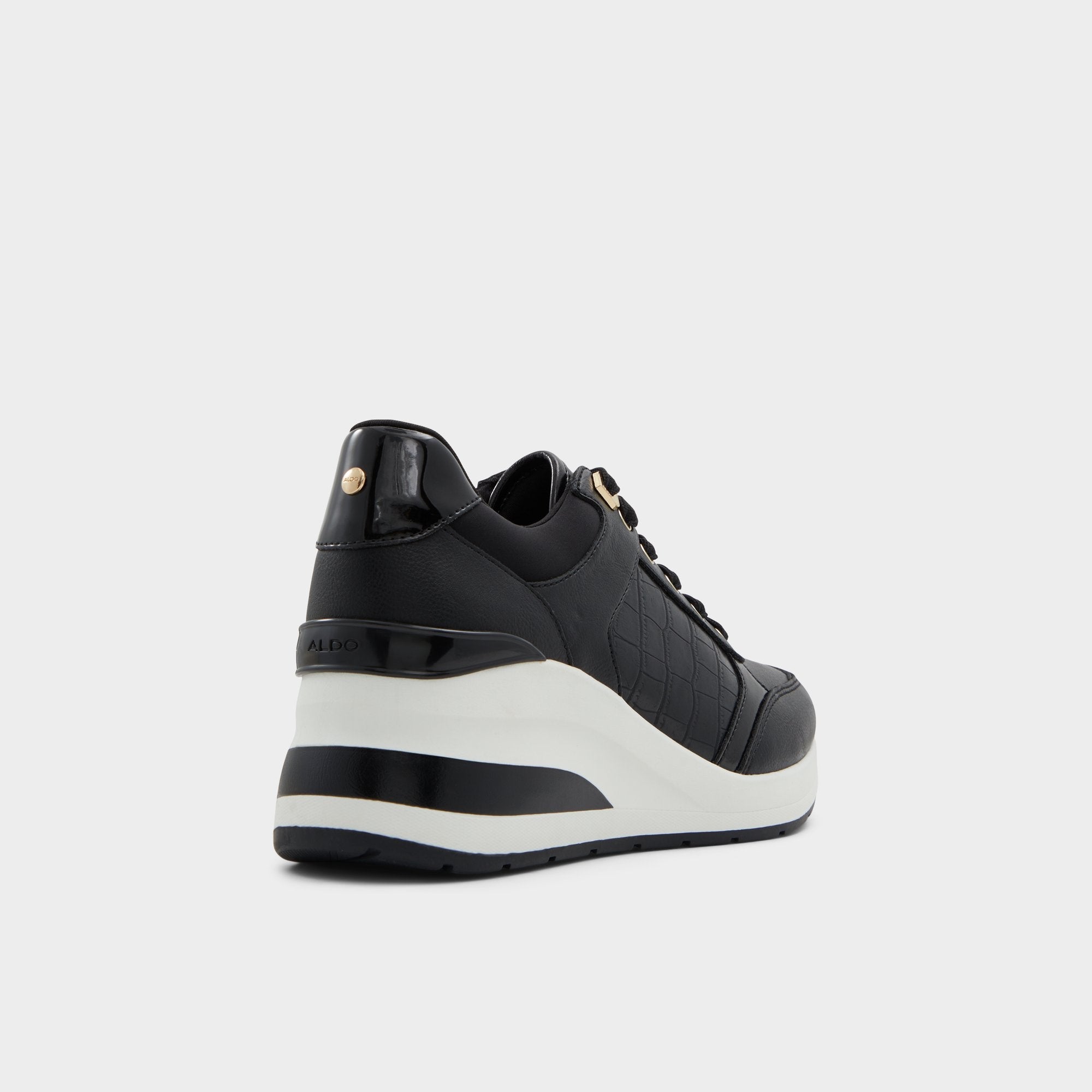 Aldo Iconistep Other Black Women's Platform and wedge sneakers - Wedge sneaker, Wedge heel