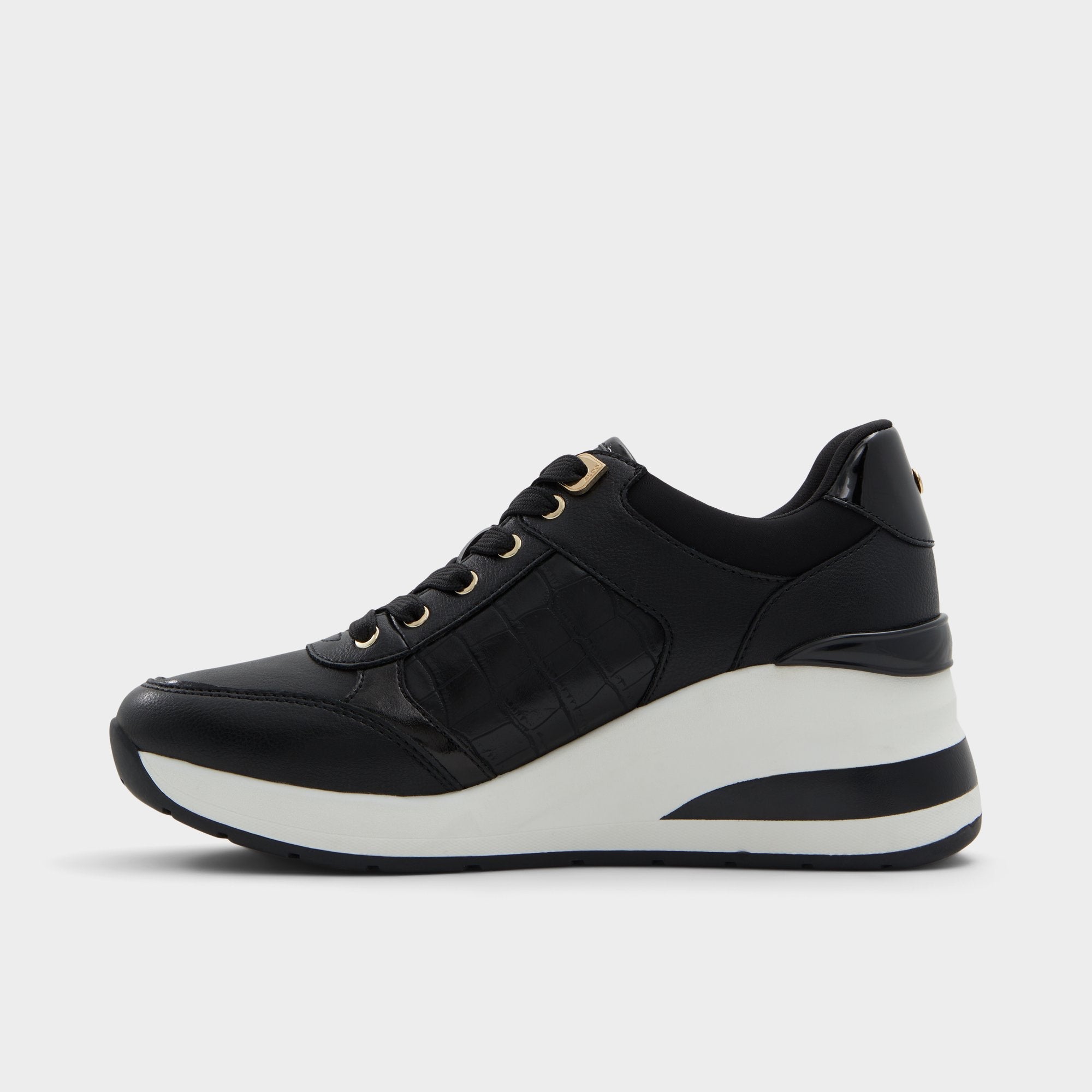 Aldo Iconistep Other Black Women's Platform and wedge sneakers - Wedge sneaker, Wedge heel