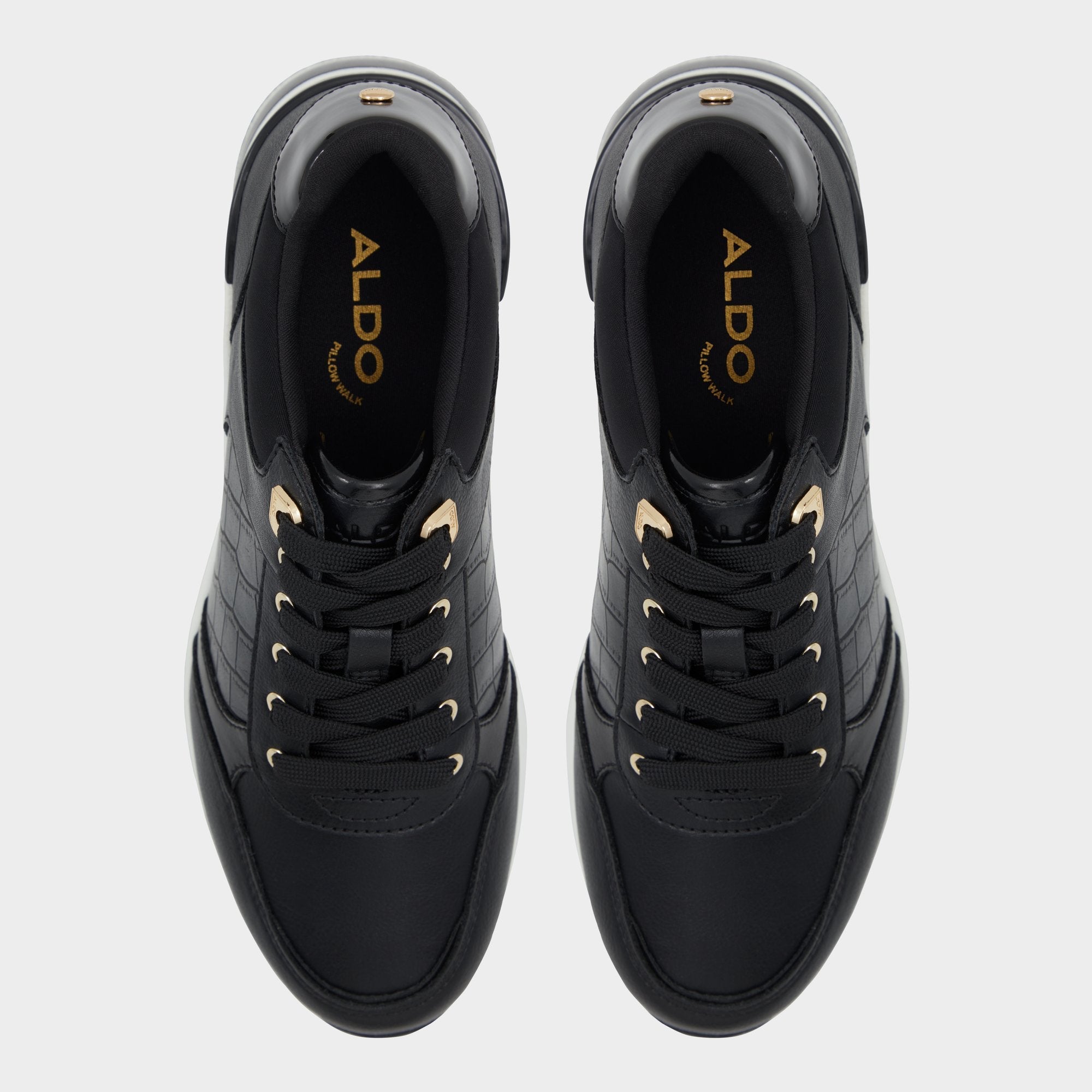 Aldo Iconistep Other Black Women's Platform and wedge sneakers - Wedge sneaker, Wedge heel