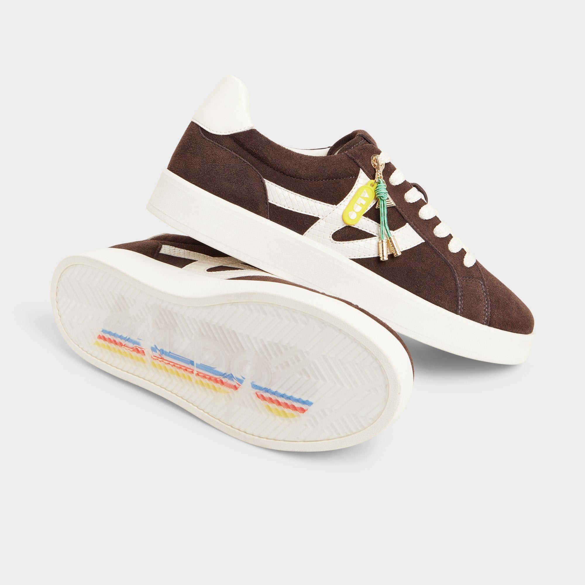 Aldo Mtl1972snkr-l Dark Brown Women's Low top sneakers - Low top sneaker, Cup sole