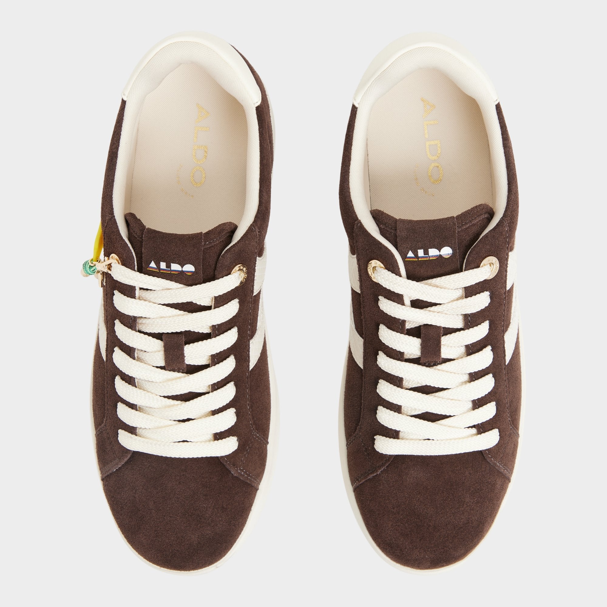 Aldo Mtl1972snkr-l Dark Brown Women's Low top sneakers - Low top sneaker, Cup sole