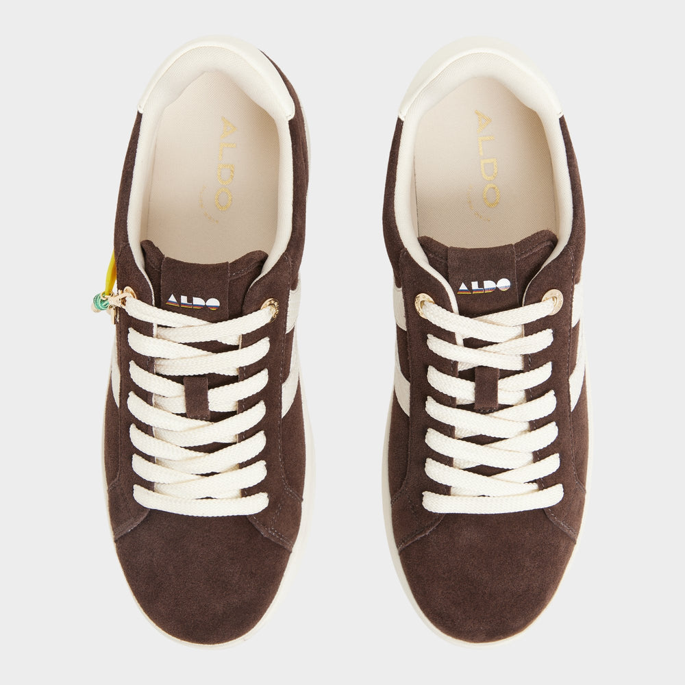 Aldo Mtl1972snkr-l Dark Brown Women's Low top sneakers - Low top sneaker, Cup sole