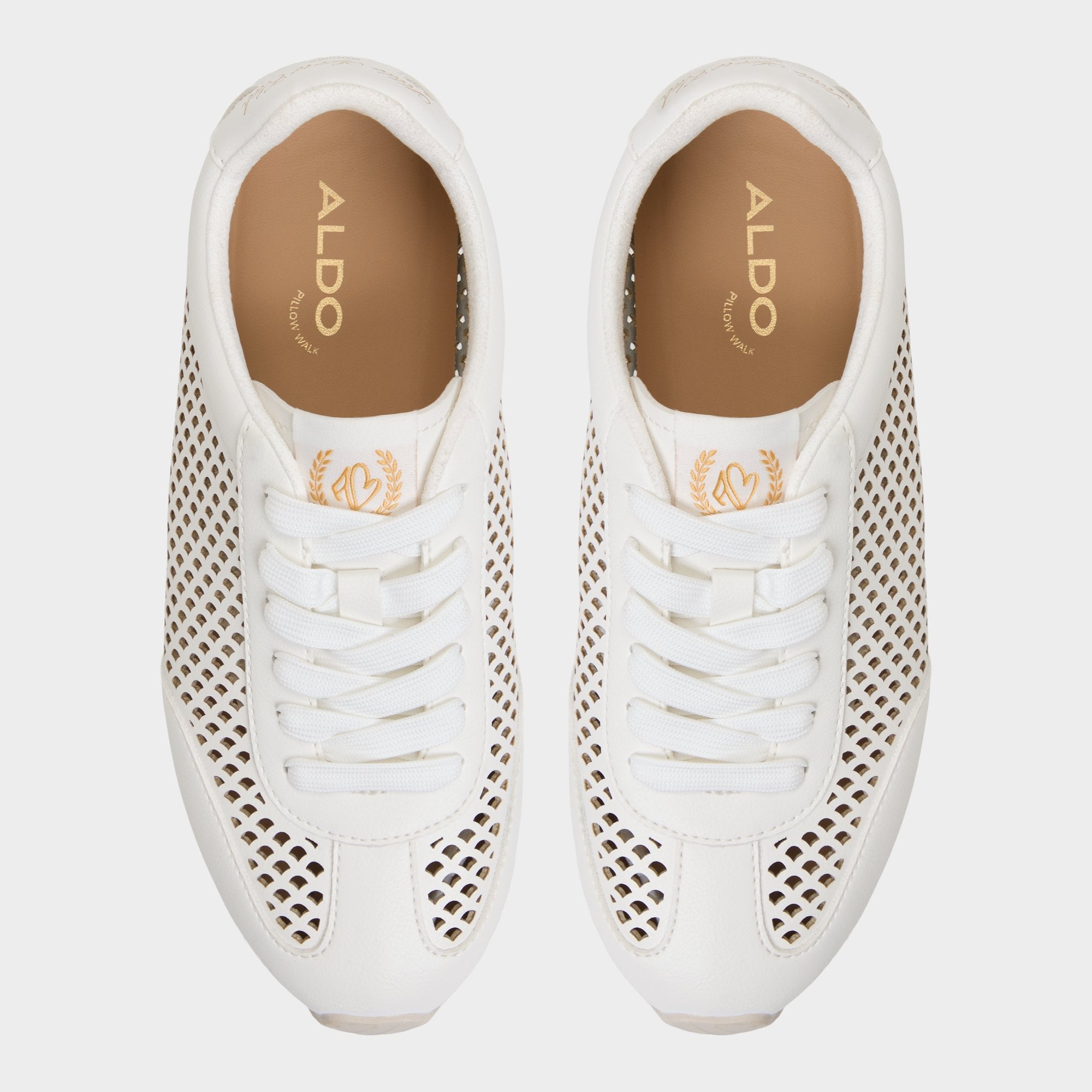 Aldo Carefree Open White Women's Low top sneakers - Jogger sneaker, Jogger sole