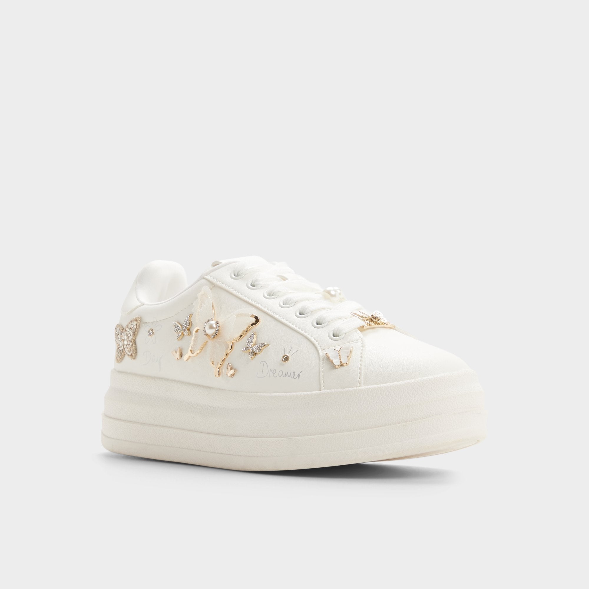 Aldo Pearlwing2 in White - Sneaker, Jogger sole