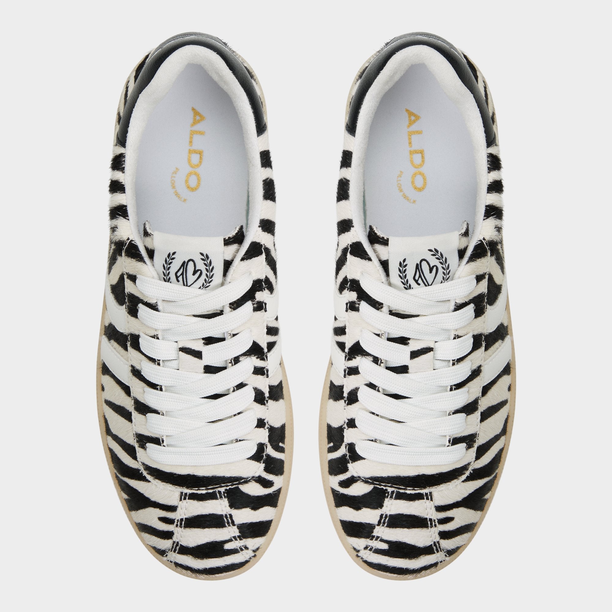 Aldo Chicsneaker White/Black Women's Aldo Sport Club - Low top sneaker, Cup sole