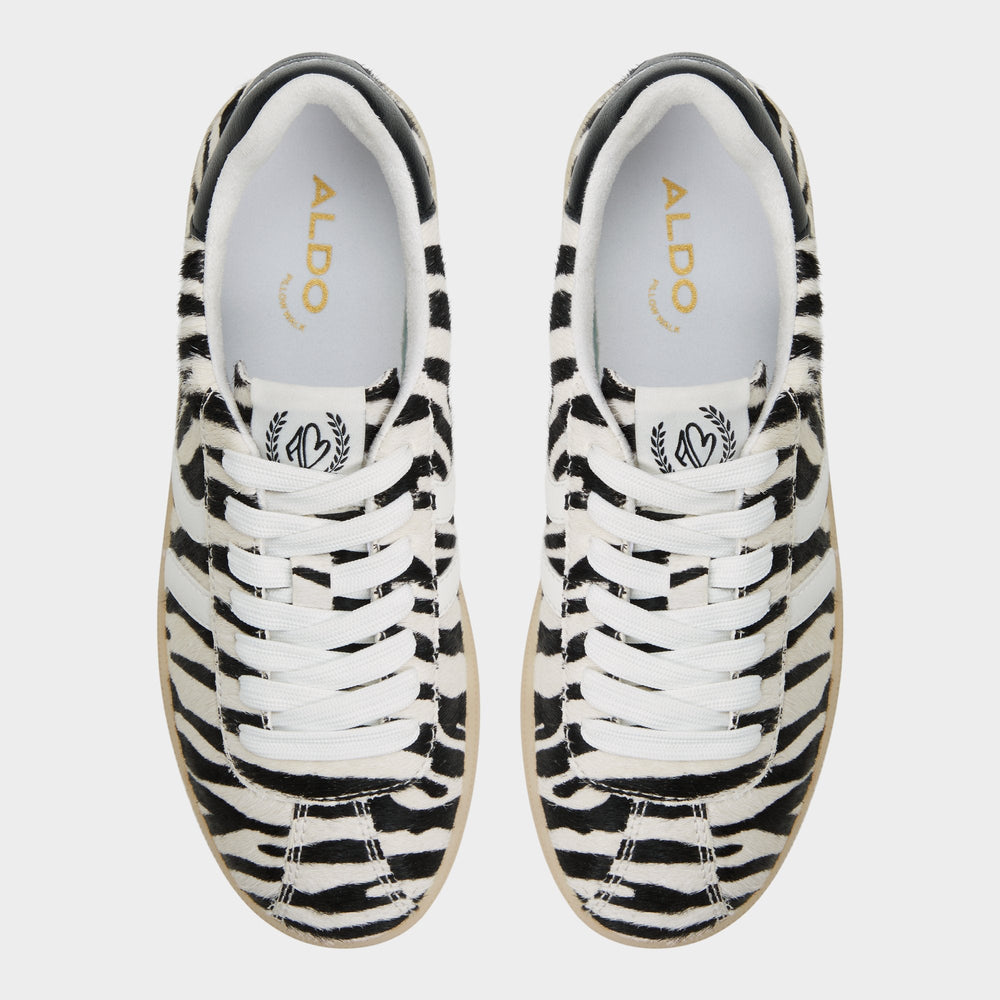 Aldo Chicsneaker White/Black Women's Aldo Sport Club - Low top sneaker, Cup sole