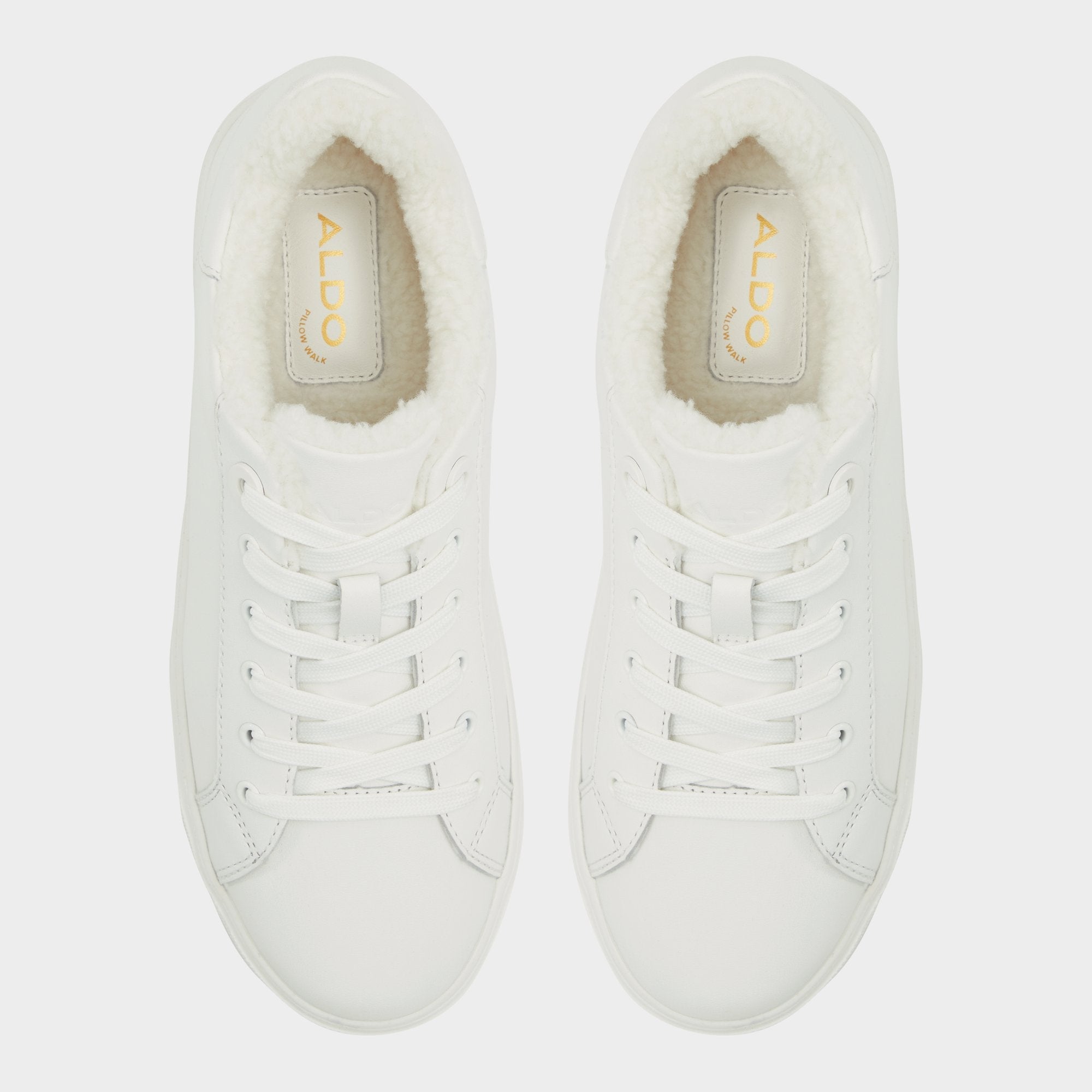Aldo Merrylyn White Women's Low top sneakers - Low top sneaker, Cup sole