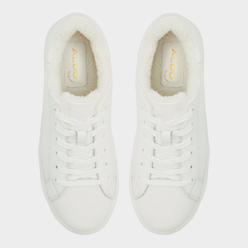 Aldo Merrylyn White Women's Low top sneakers - Low top sneaker, Cup sole