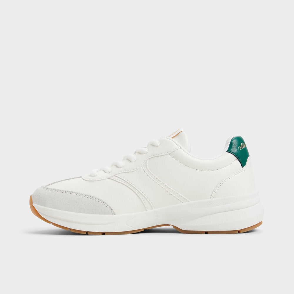 Aldo Clubchic White Combo Women's Athletic Sneakers - Jogger sneaker