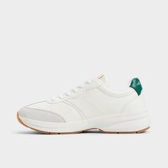 Aldo Clubchic White Combo Women's Athletic Sneakers - Jogger sneaker