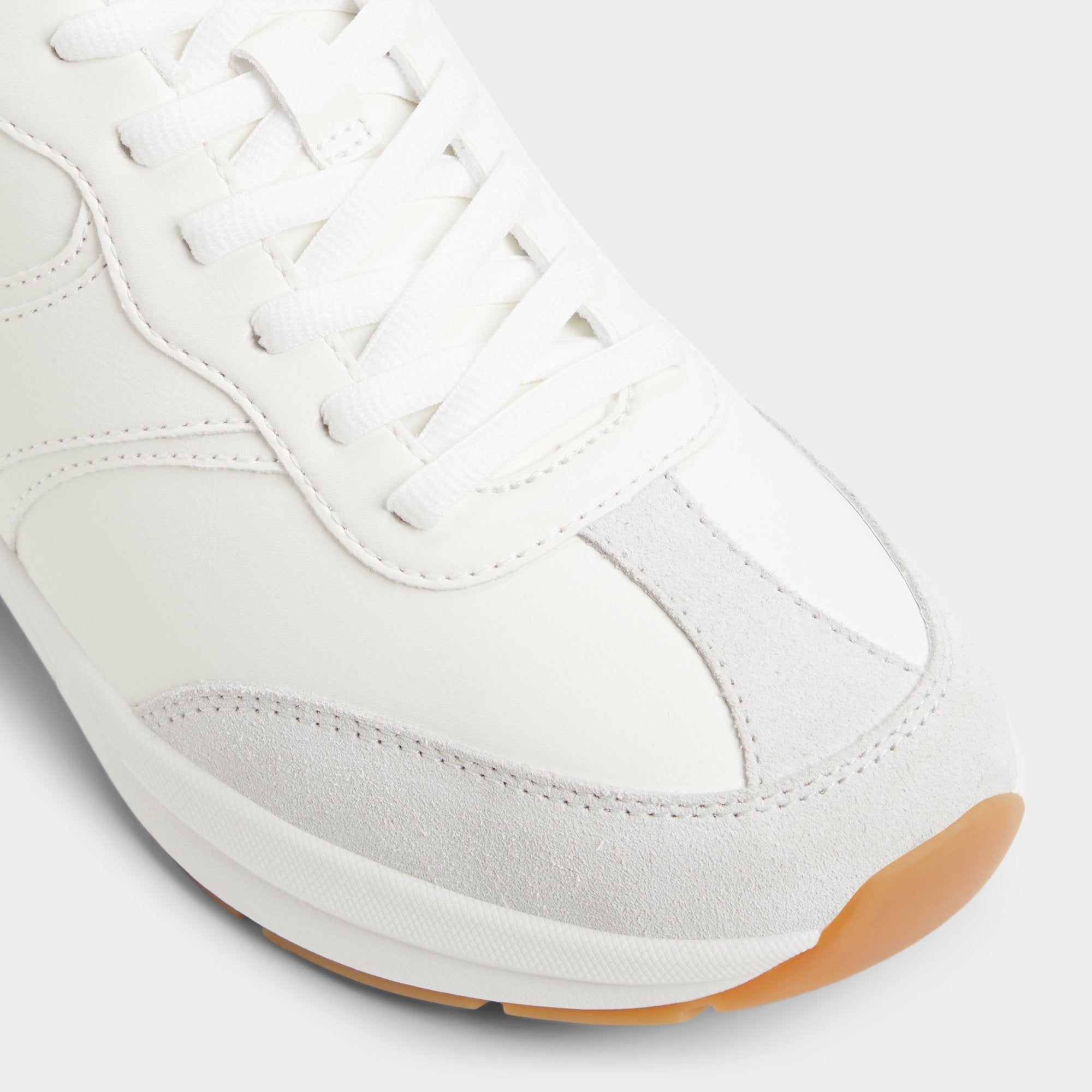 Aldo Clubchic White Combo Women's Athletic Sneakers - Jogger sneaker