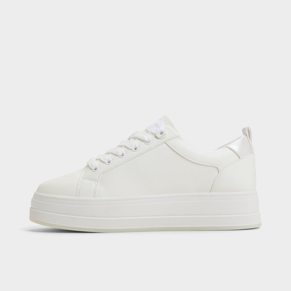 Aldo Chiccomfort Open White Women's Platform and wedge sneakers - Low top sneaker