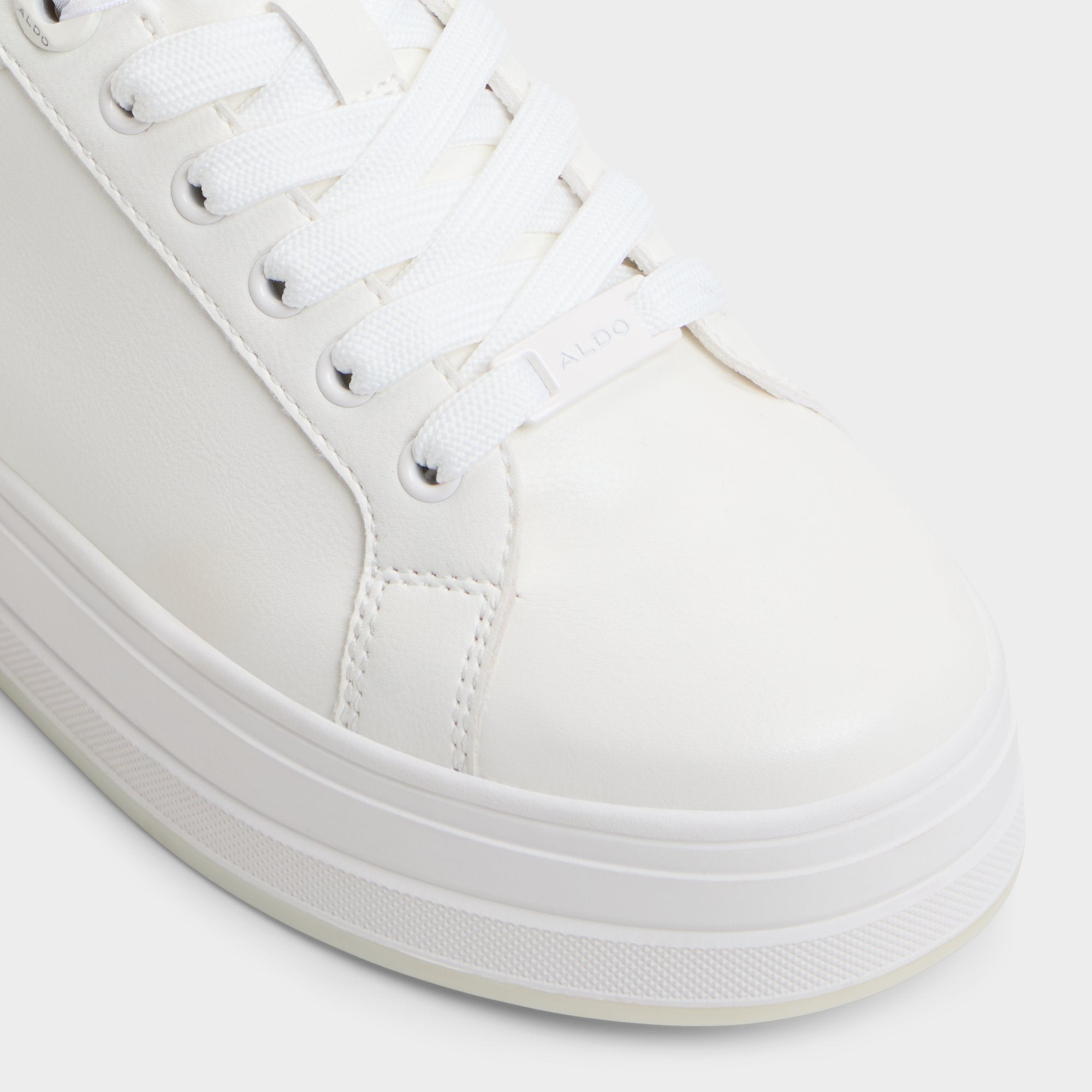 Aldo Chiccomfort Open White Women's Platform and wedge sneakers - Low top sneaker