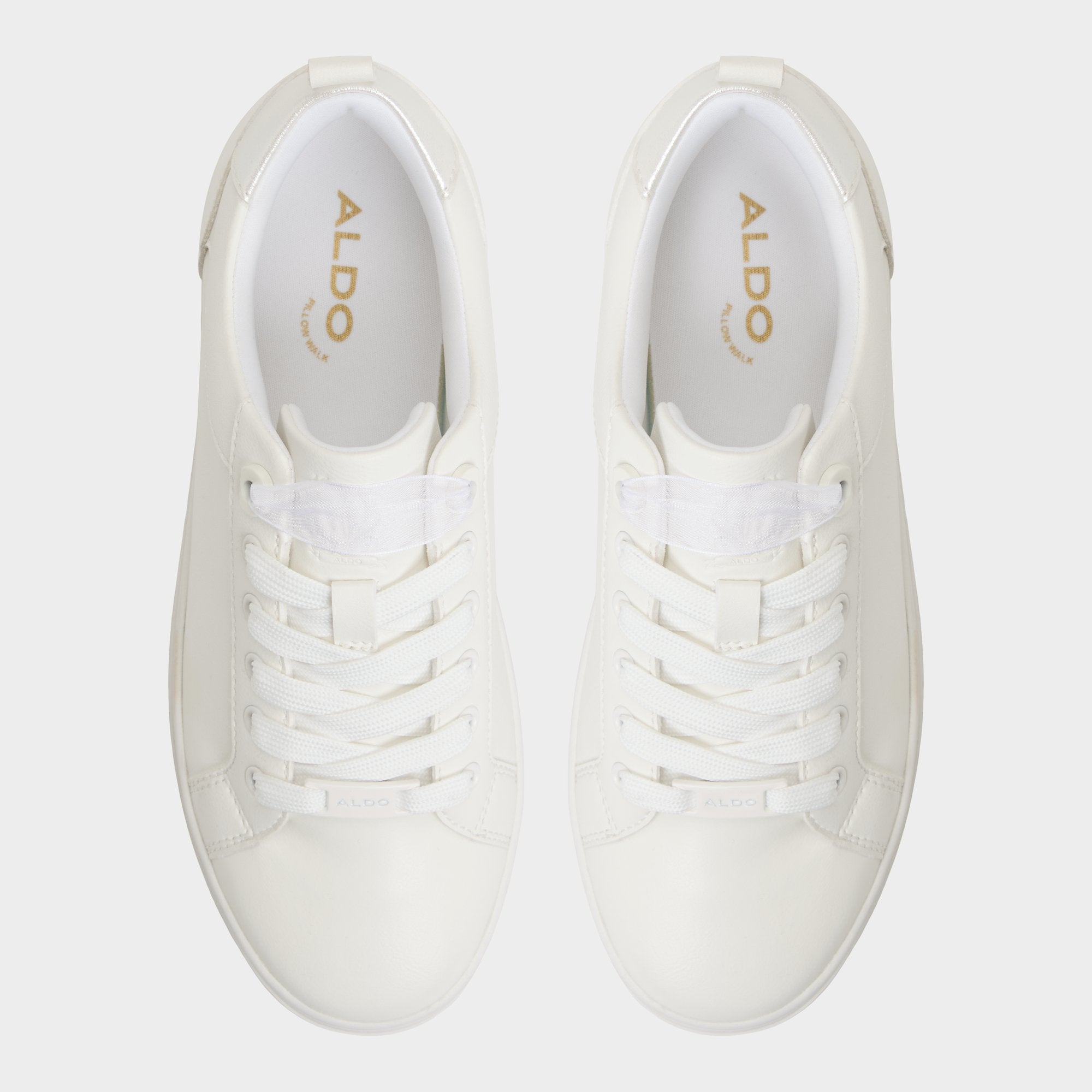 Aldo Chiccomfort Open White Women's Platform and wedge sneakers - Low top sneaker