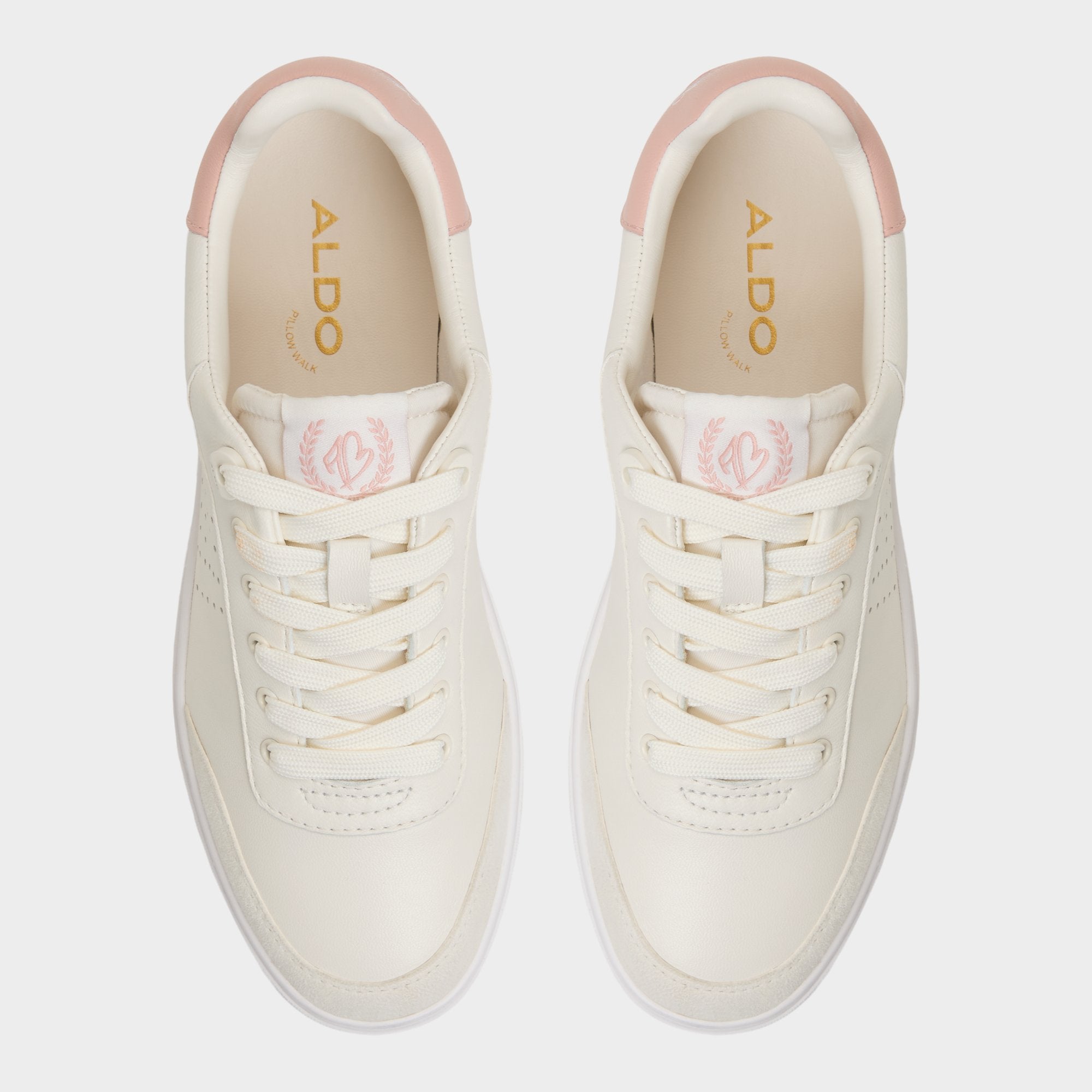 Aldo Clubsport Cream Women's Low top sneakers - Low top sneaker, Cup sole