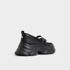 Aldo Aethera Black Women's Platform and wedge sneakers - Mary Jane Sneakers, Jogger sole