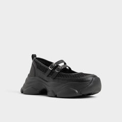 Aldo Aethera Black Women's Platform and wedge sneakers - Mary Jane Sneakers, Jogger sole