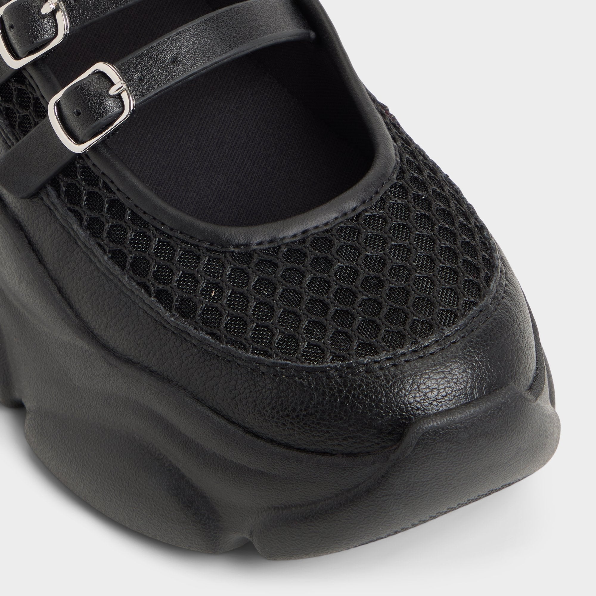 Aldo Aethera Black Women's Platform and wedge sneakers - Mary Jane Sneakers, Jogger sole