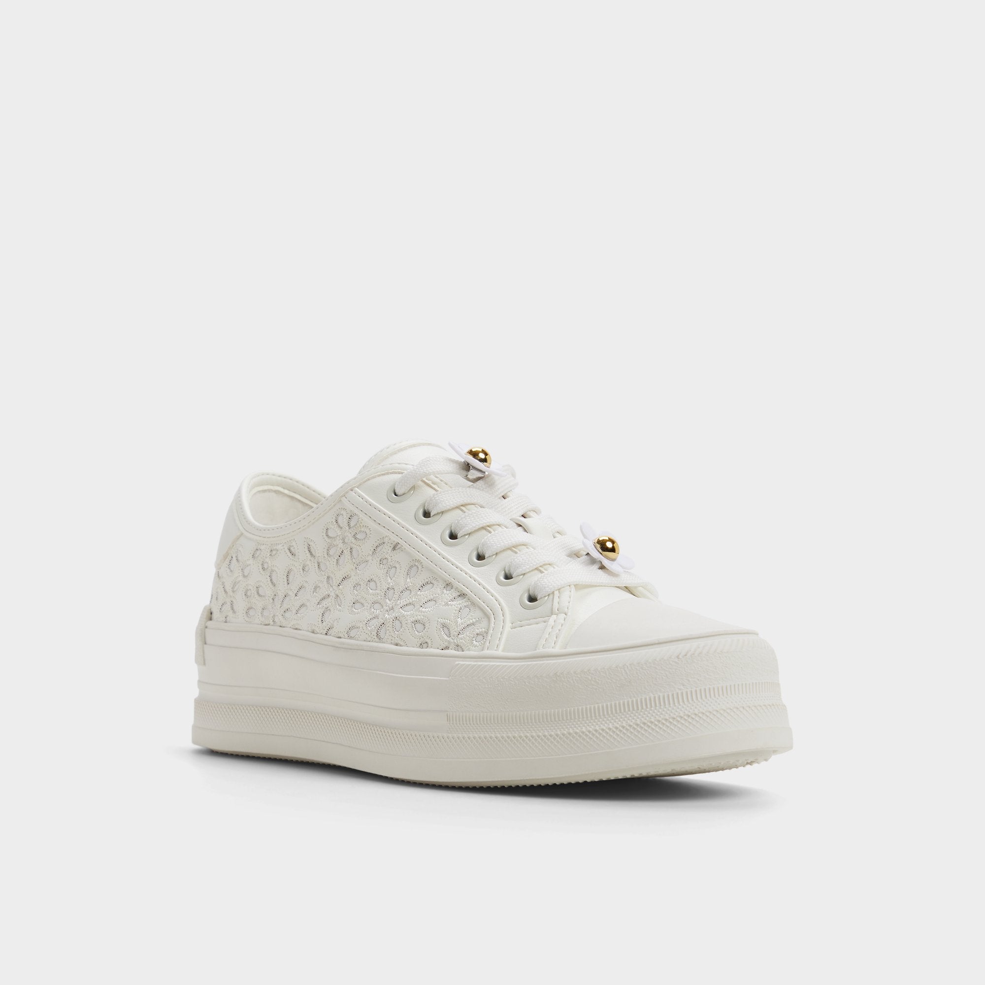 Aldo Rayes Open White Women's Low top sneakers - Sneaker, Platform