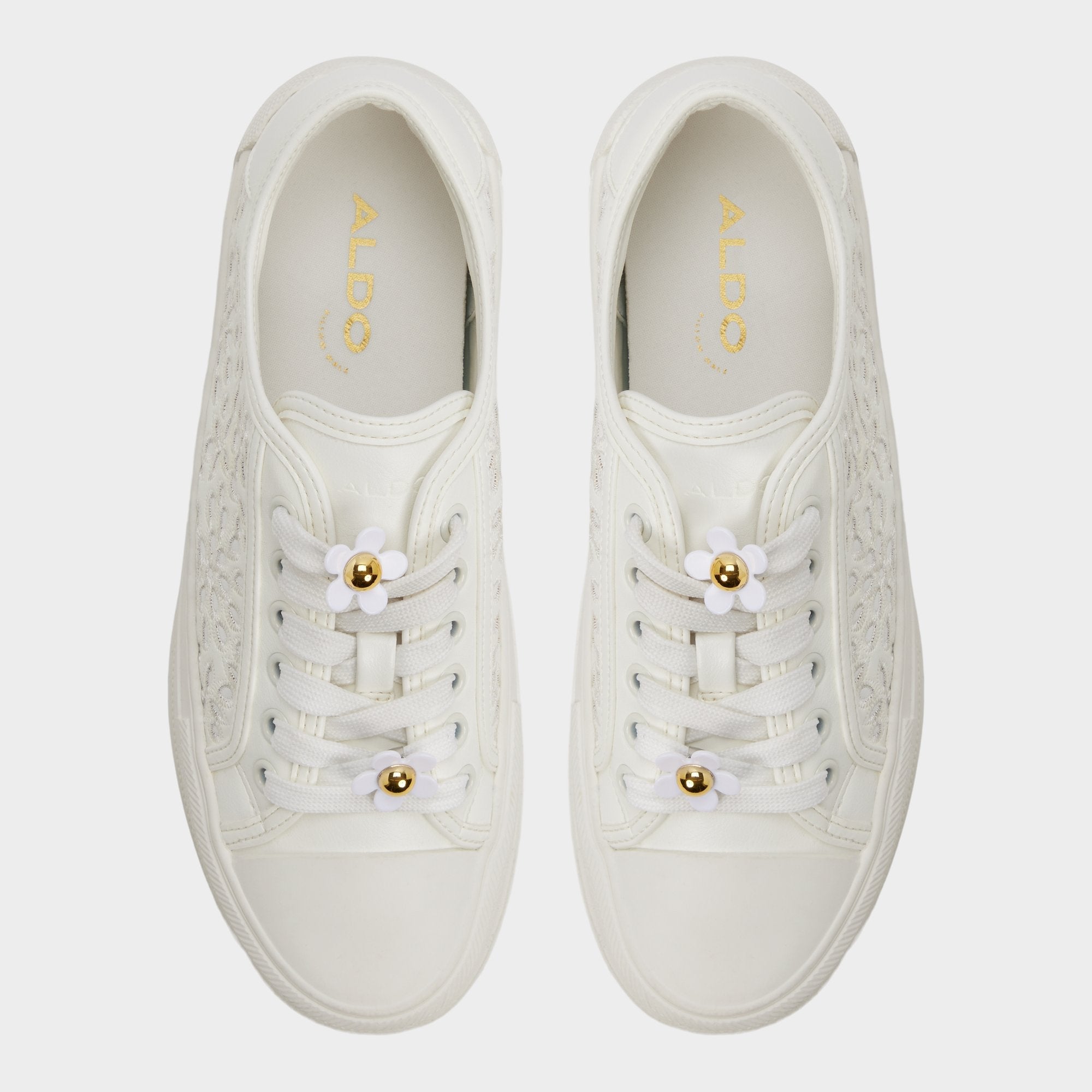 Aldo Rayes Open White Women's Low top sneakers - Sneaker, Platform