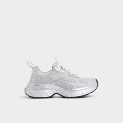 Aldo Powerplay in Silver - Jogger sneaker