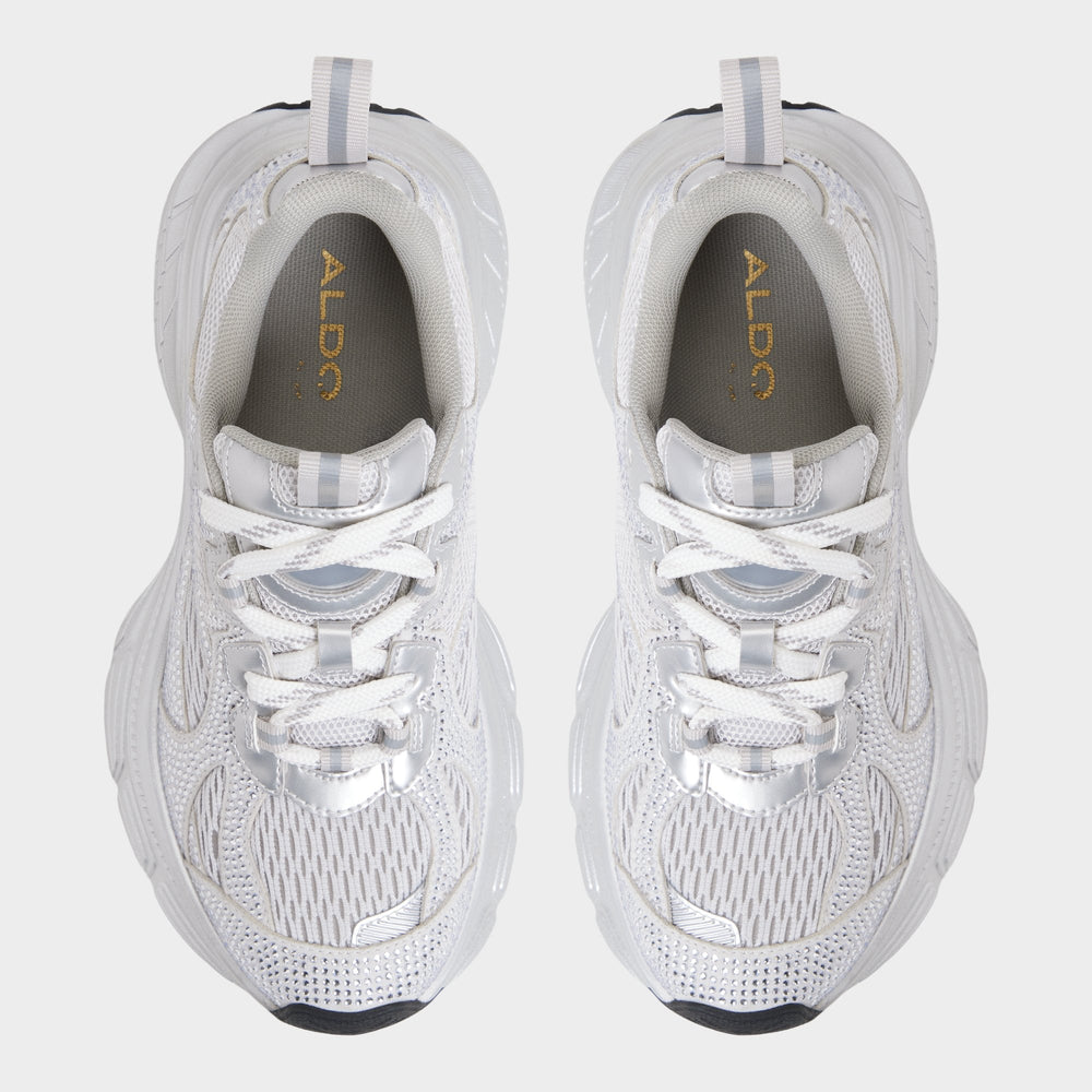 Aldo Powerplay in Silver - Jogger sneaker