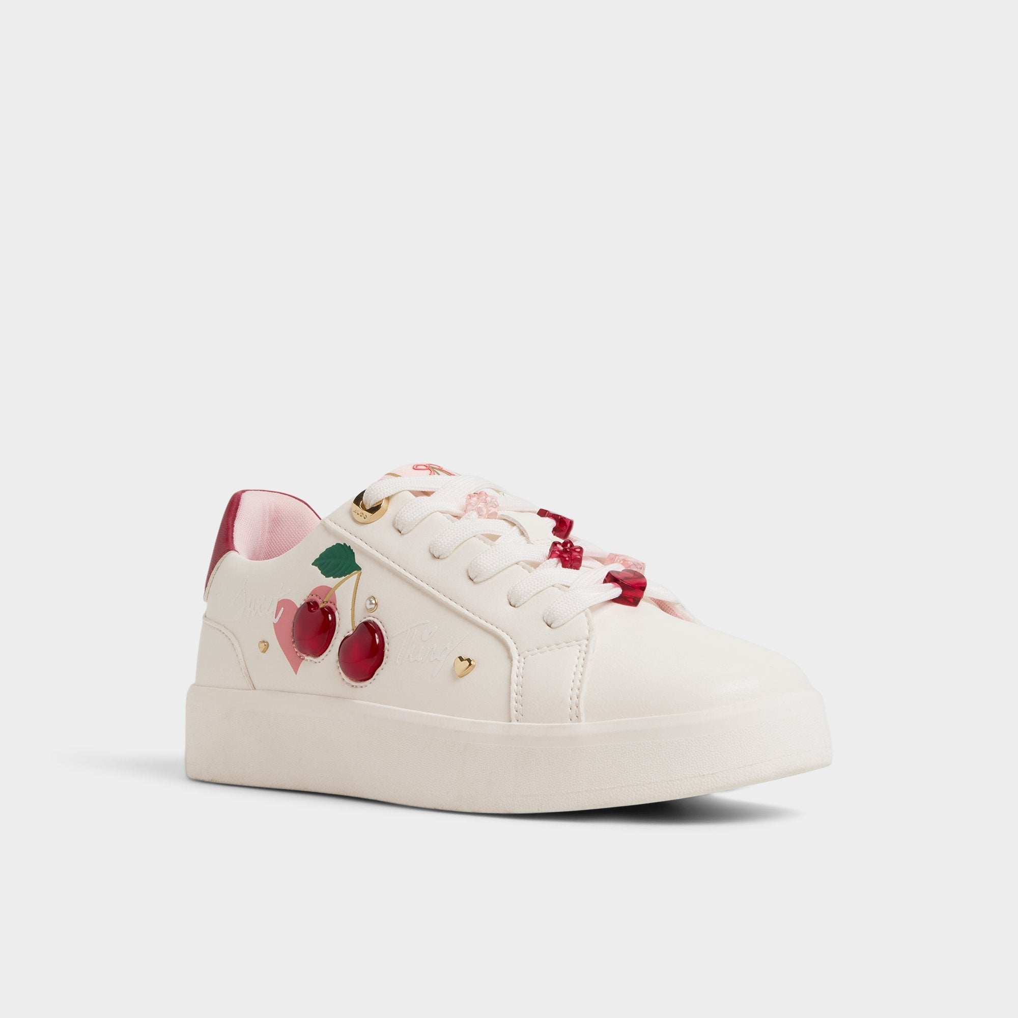 Aldo Cherrylove White Women's Low top sneakers - Low top sneaker, Platform