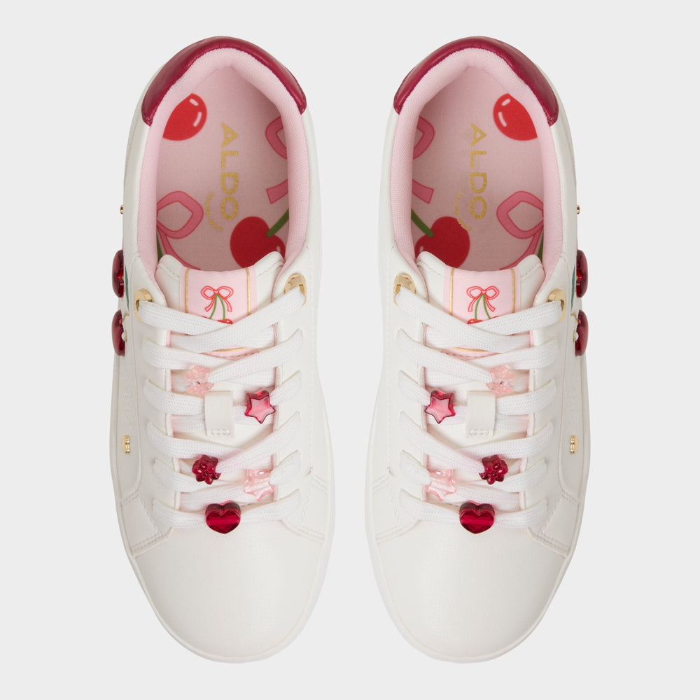 Aldo Cherrylove White Women's Low top sneakers - Low top sneaker, Platform