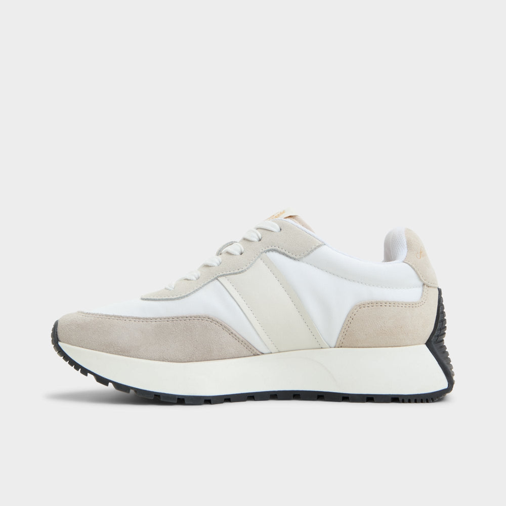 Aldo Proader White/Bone Women's Low top sneakers - Jogger sneaker