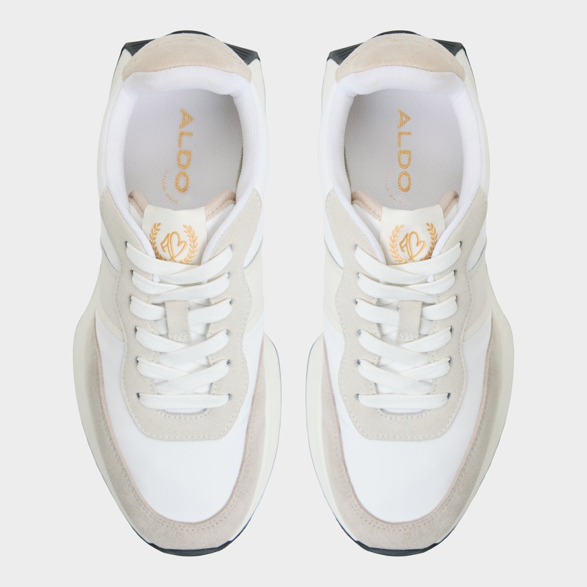 Aldo Proader White/Bone Women's Low top sneakers - Jogger sneaker