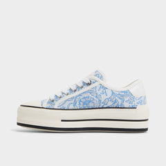 Aldo Rayes Open Blue Women's Platform and wedge sneakers - Low top sneaker, Platform