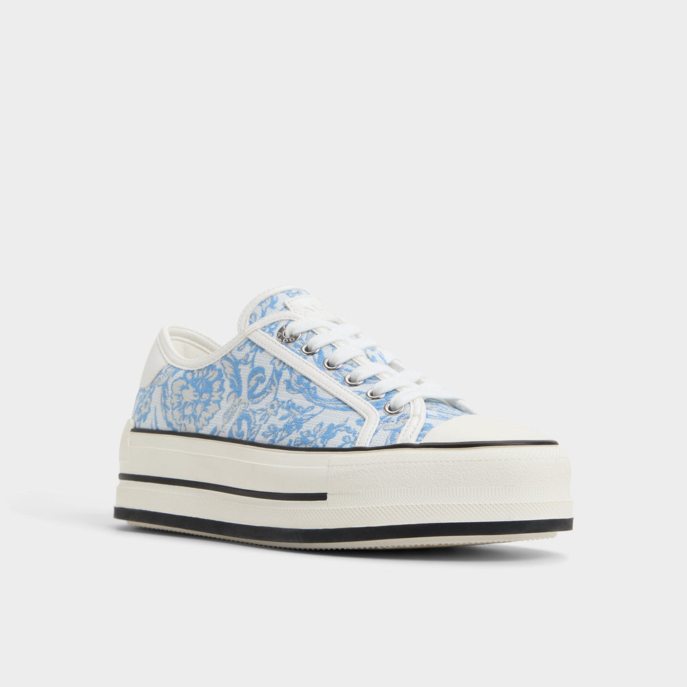 Aldo Rayes Open Blue Women's Platform and wedge sneakers - Low top sneaker, Platform