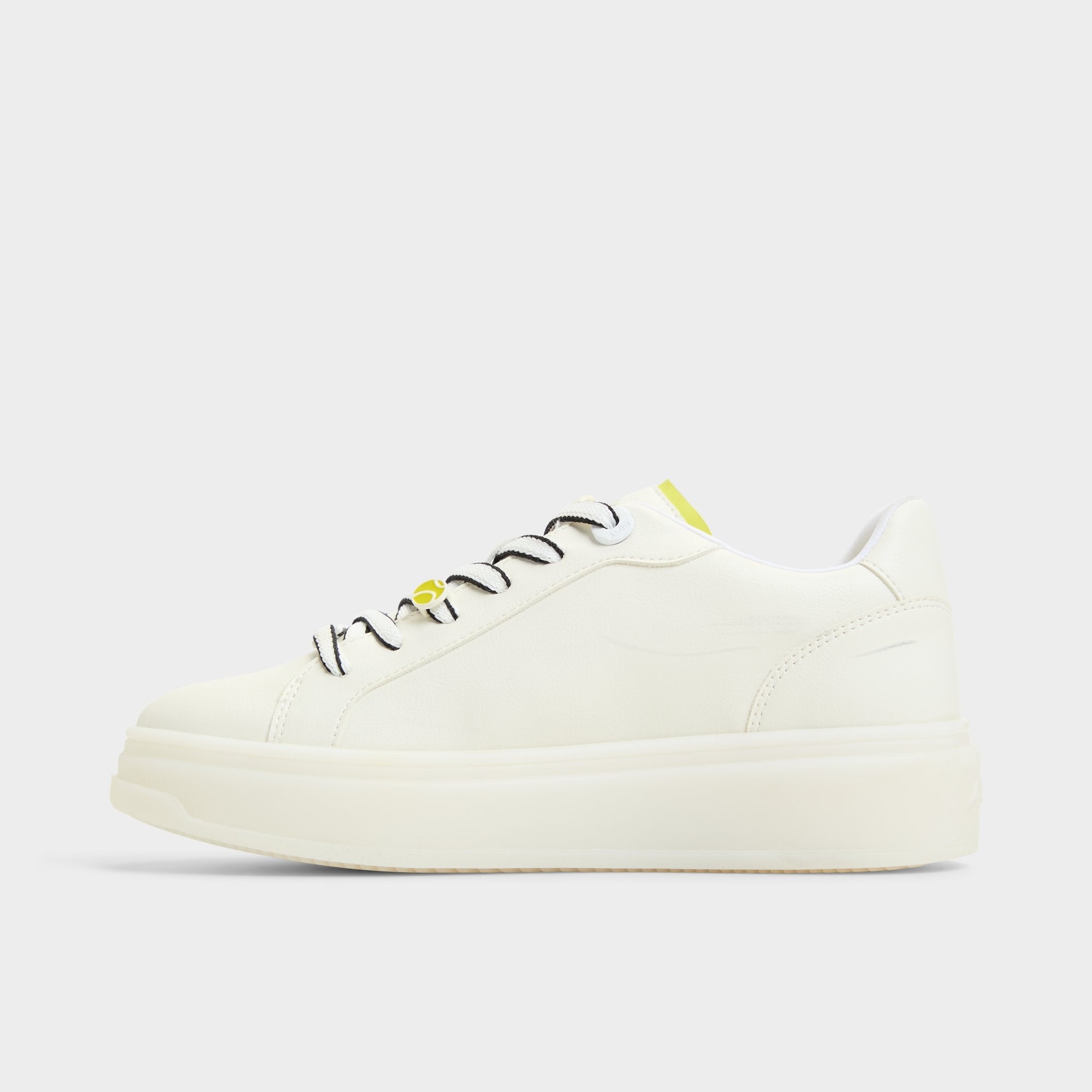 Aldo Clubchamp White Combo Women's Platform and wedge sneakers - Low top sneaker