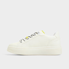 Aldo Clubchamp White Combo Women's Platform and wedge sneakers - Low top sneaker