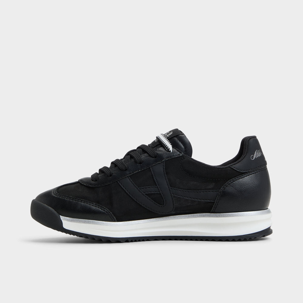 Aldo Stepcount Black Women's Low top sneakers - Jogger sneaker, Jogger sole