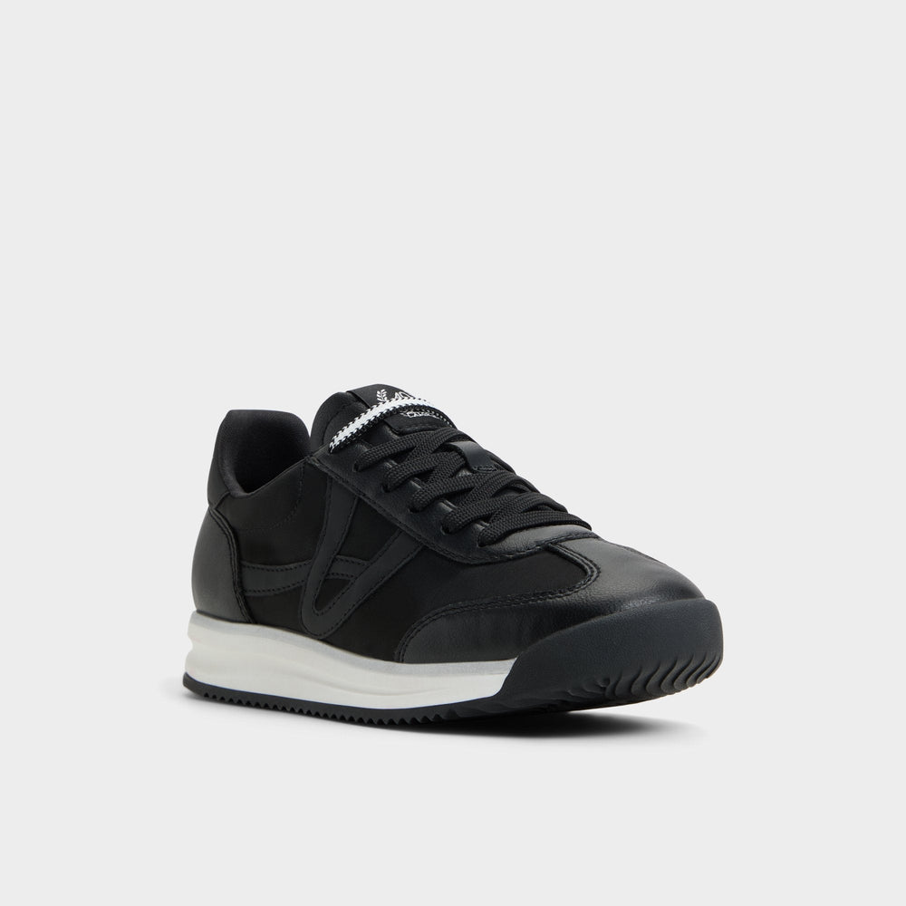 Aldo Stepcount Black Women's Low top sneakers - Jogger sneaker, Jogger sole