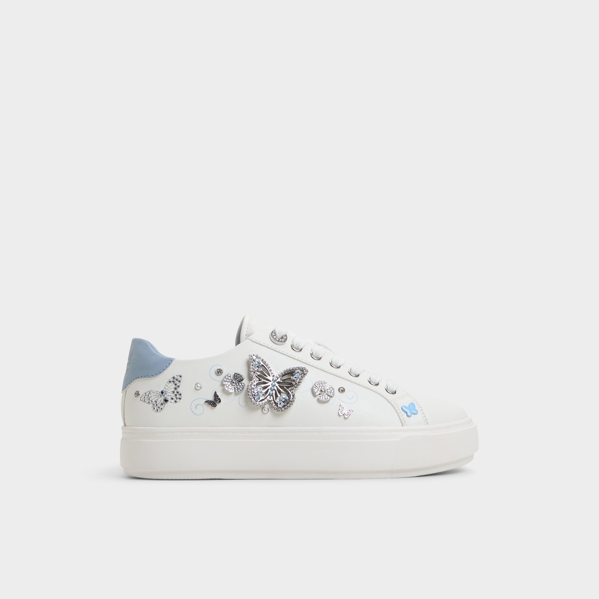 Aldo Saxony White/Multi Women's Platform and wedge sneakers - Low top sneaker