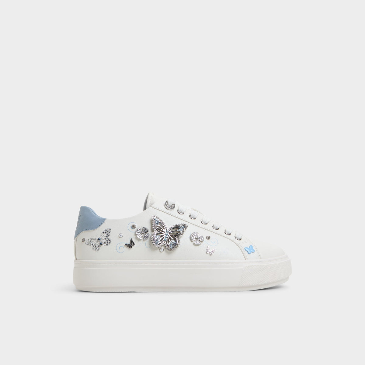 Aldo Saxony White/Multi Women's Platform and wedge sneakers - Low top sneaker