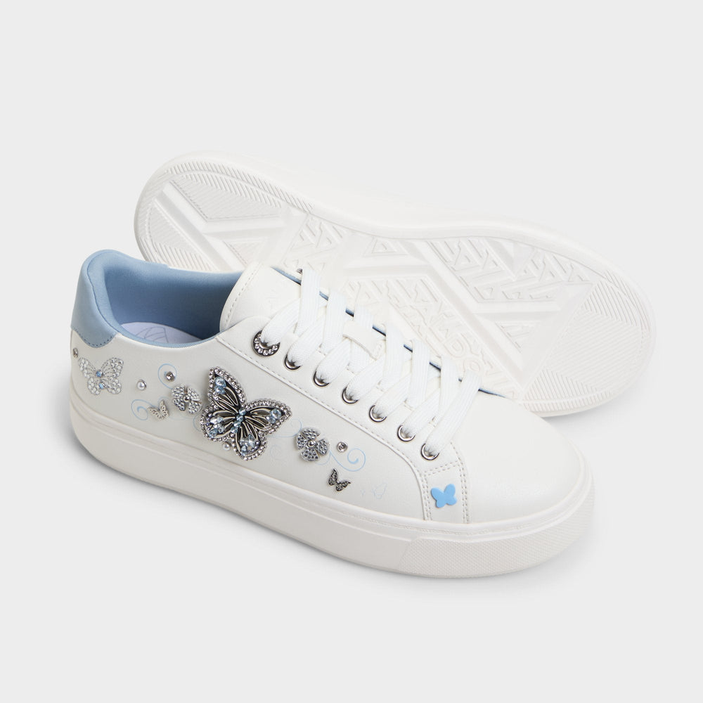 Aldo Saxony White/Multi Women's Platform and wedge sneakers - Low top sneaker