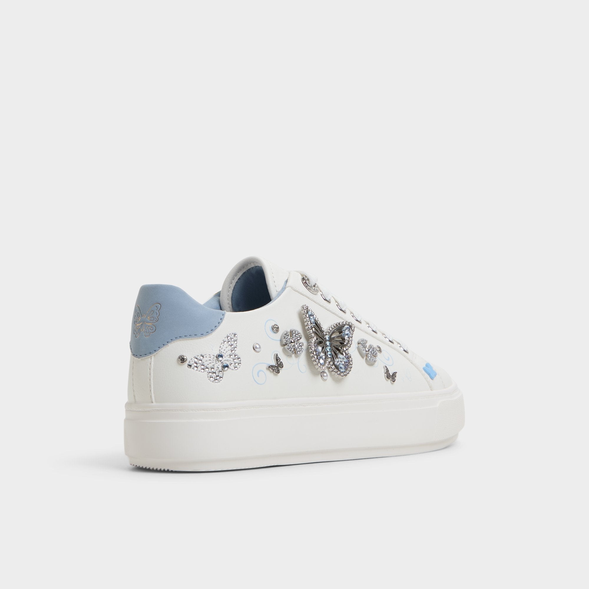 Aldo Saxony White/Multi Women's Platform and wedge sneakers - Low top sneaker