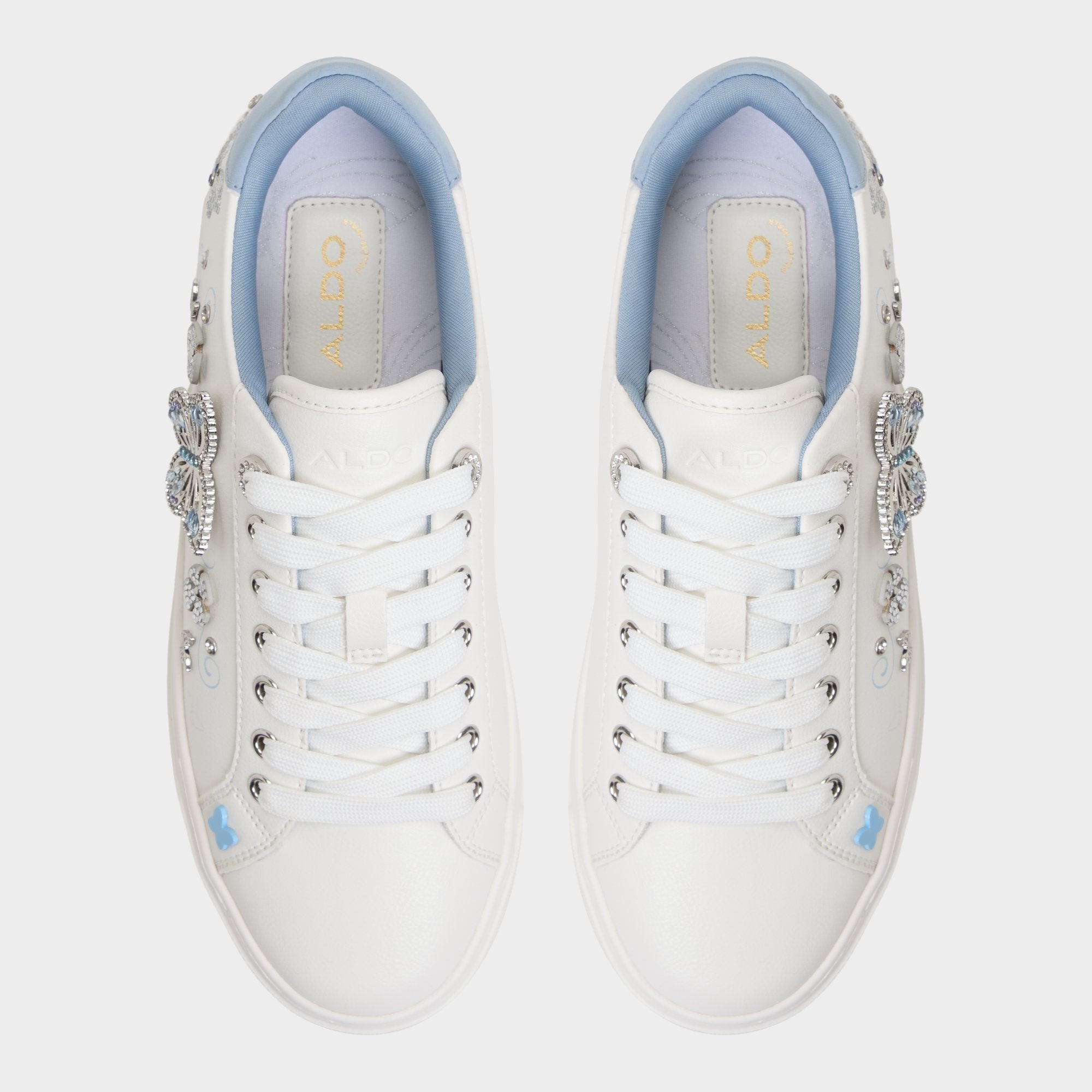 Aldo Saxony White/Multi Women's Platform and wedge sneakers - Low top sneaker